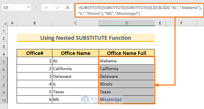 how-to-find-and-replace-multiple-words-at-once-in-excel-7-methods