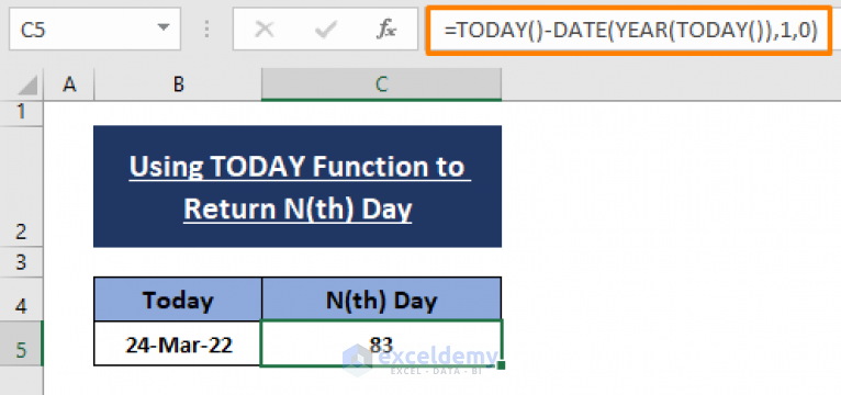 how-to-convert-date-to-day-of-year-in-excel-4-methods-exceldemy