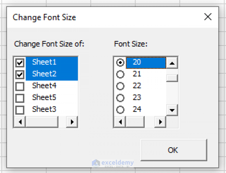 how-to-change-font-size-of-the-whole-sheet-with-excel-vba-exceldemy