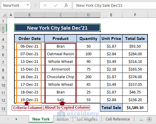 Excel Formula To Copy Text From One Cell To Another Sheet