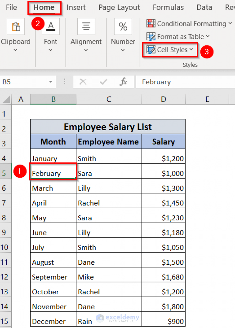 how-to-highlight-a-cell-in-excel-5-methods-exceldemy