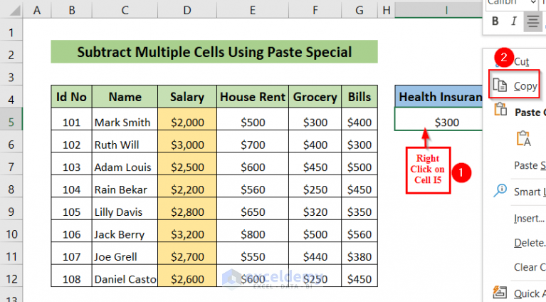 how-to-subtract-multiple-cells-in-excel-6-effective-methods-exceldemy