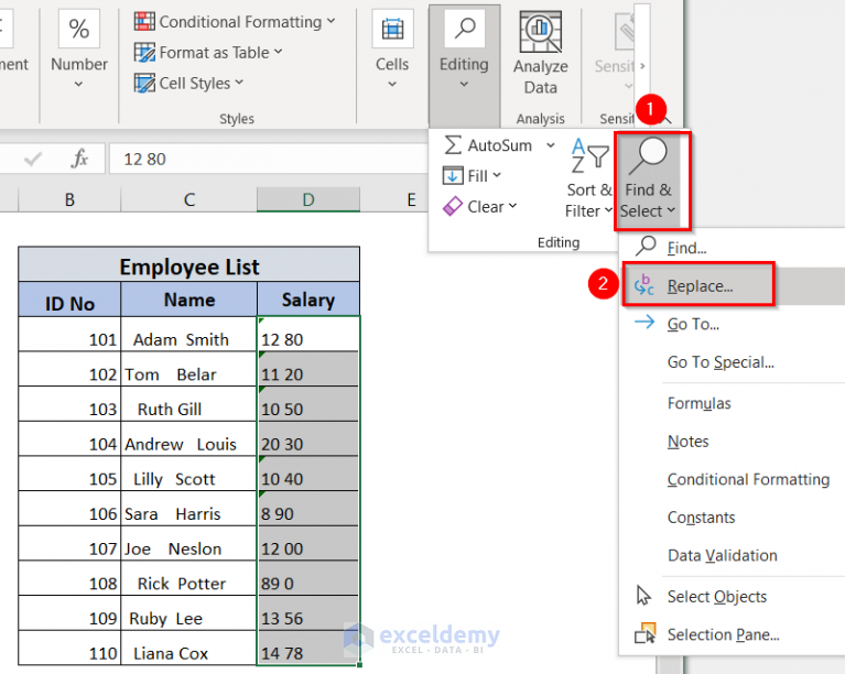 how-to-find-and-replace-space-in-excel-5-methods-exceldemy