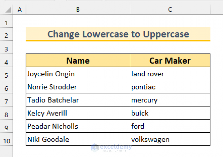 how-to-change-from-lowercase-to-uppercase-in-excel-excel-lowercase-a-riset