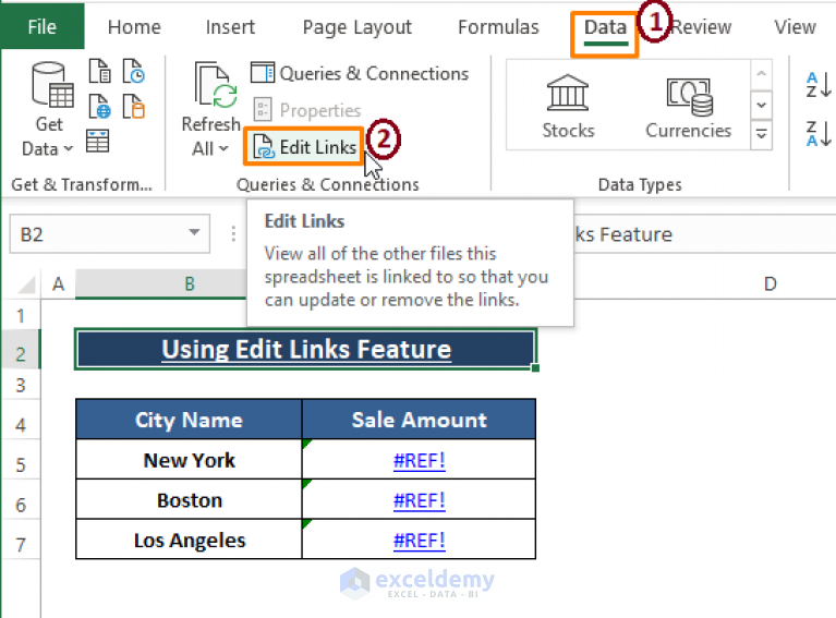 fix-edit-links-in-excel-not-working-exceldemy