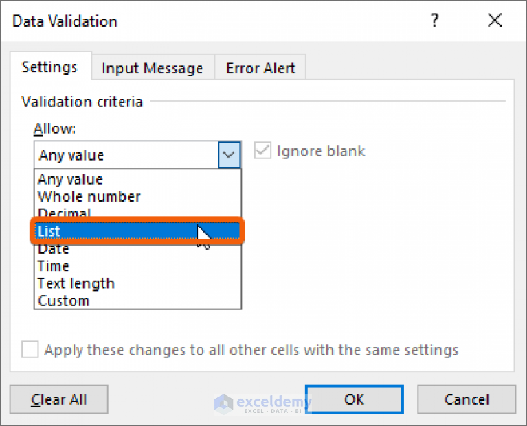 how-to-change-drop-down-list-based-on-cell-value-in-excel-2-ways