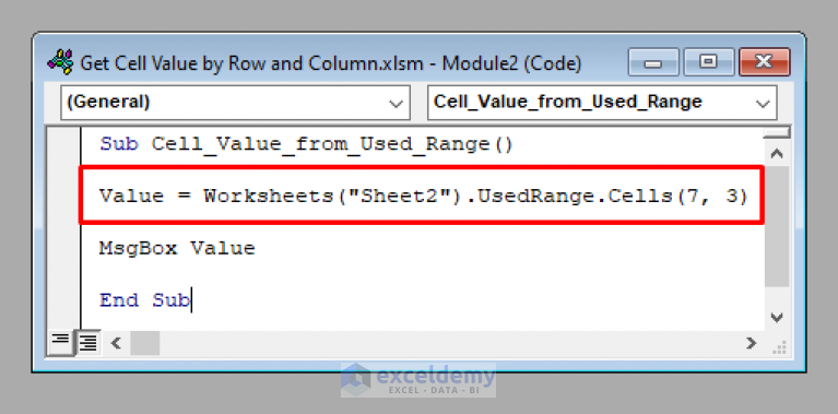 how-to-get-cell-value-by-row-and-column-in-excel-vba-exceldemy