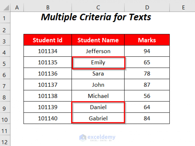 excel-vba-how-to-filter-with-multiple-criteria-in-array-7-ways