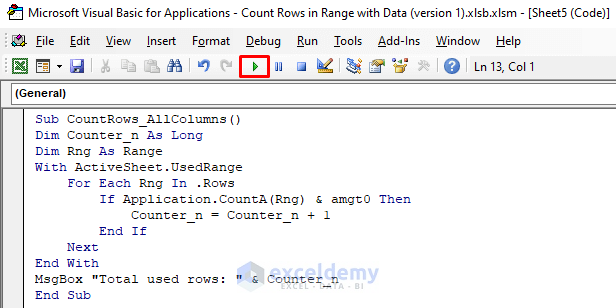 how-to-use-vba-to-count-rows-in-range-with-data-in-excel-5-macros