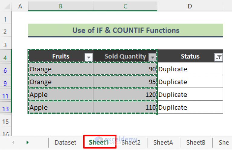 how-to-find-duplicates-in-excel-and-copy-to-another-sheet-5-methods