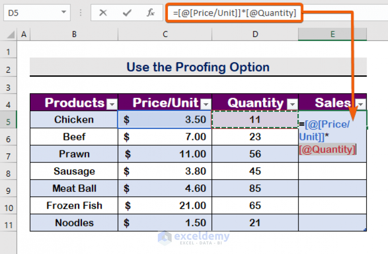 fix-formulas-not-copying-down-in-excel-table-3-solutions