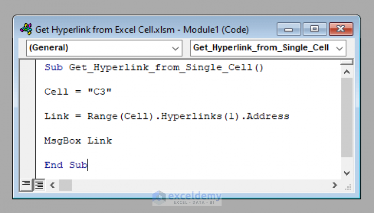 how-to-get-hyperlink-from-an-excel-cell-with-vba-3-methods