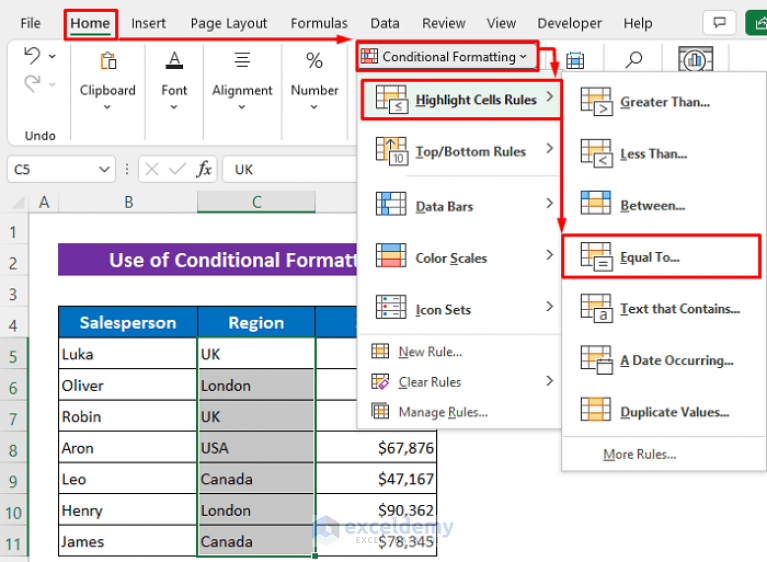 Highlight Duplicates In Excel With Different Colors 2 767x562 