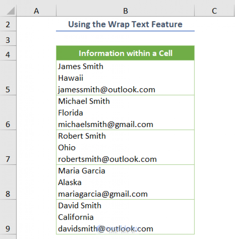 how-to-create-rows-within-a-cell-in-excel-3-methods-exceldemy