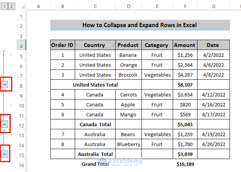 how-to-expand-and-collapse-rows-in-excel-with-easy-steps