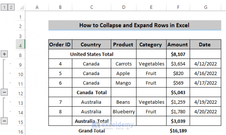 how-to-expand-and-collapse-rows-in-excel-with-easy-steps