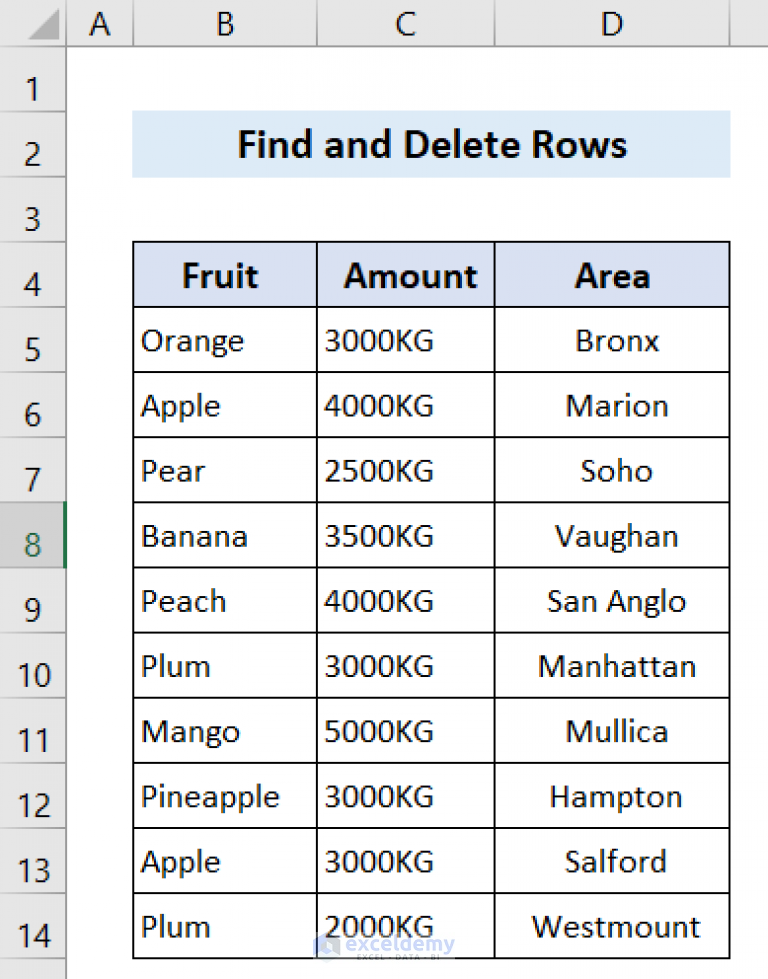 how-to-find-and-delete-rows-in-excel-5-ways-exceldemy