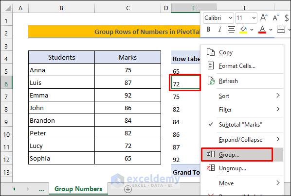 How To Group Rows In Excel Pivot Table 3 Ways ExcelDemy