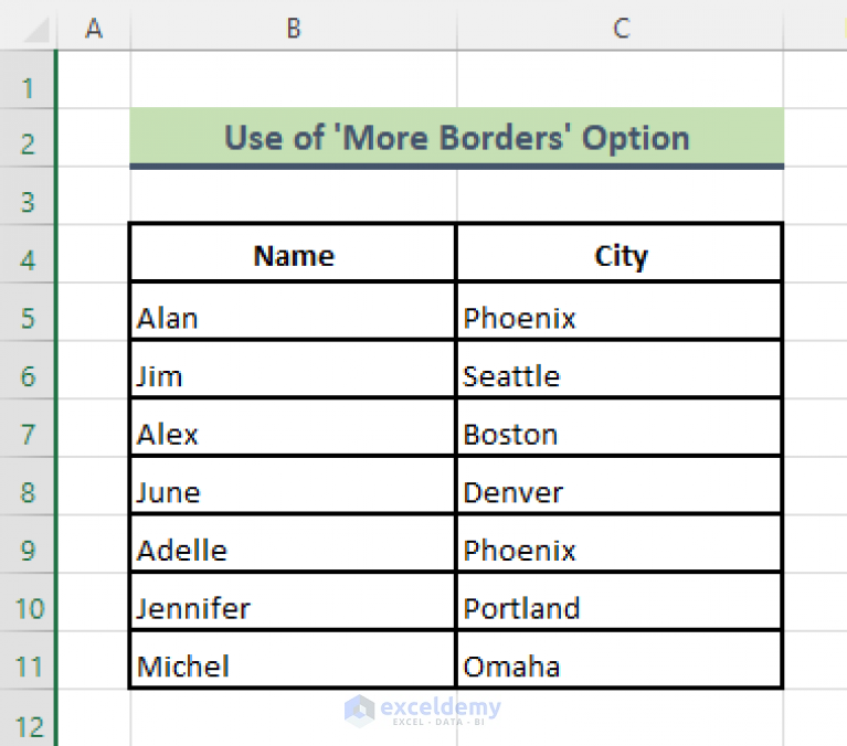 how-to-make-grid-lines-bold-in-excel-with-easy-steps-exceldemy