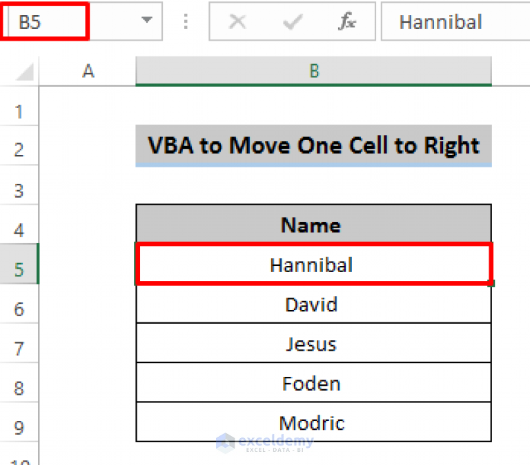 move-one-cell-to-right-using-vba-in-excel-3-examples-exceldemy