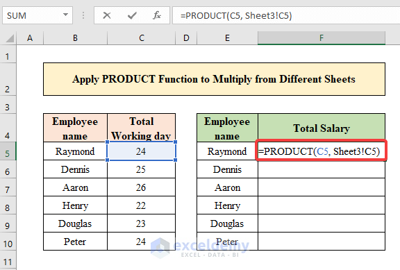 how-to-multiply-from-different-sheets-in-excel-5-methods-exceldemy