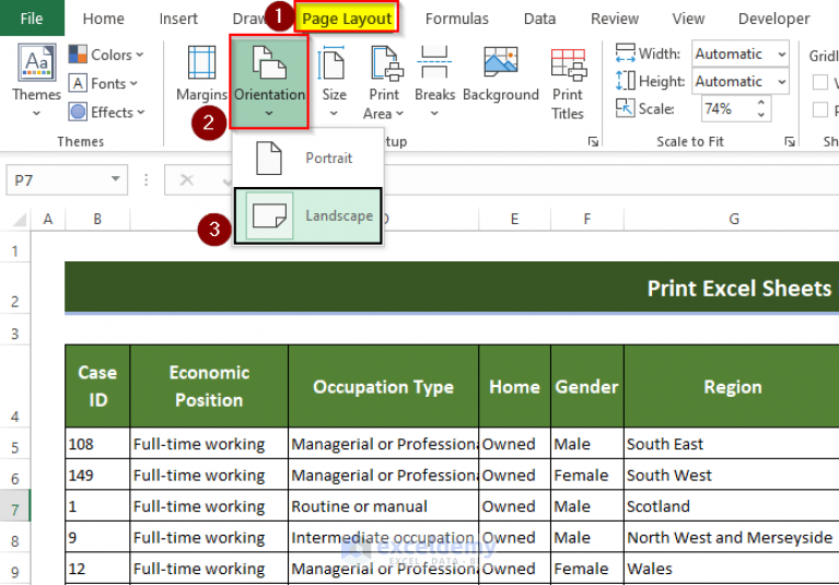 how-to-print-excel-sheet-in-a4-size-4-ways-exceldemy