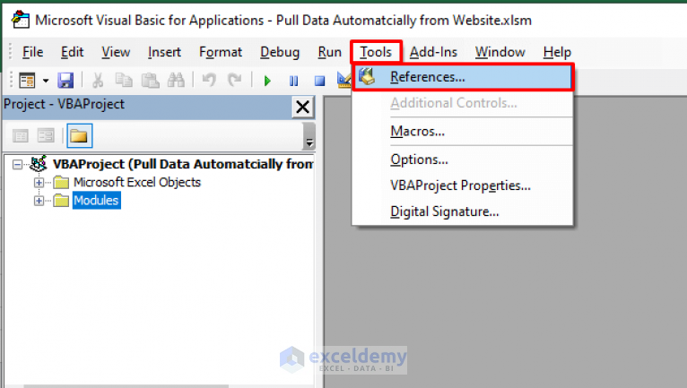 excel-vba-pull-data-automatically-from-a-website-2-methods