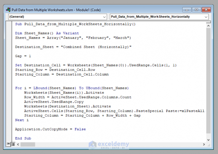 how-to-pull-data-from-multiple-worksheets-in-excel-vba-exceldemy