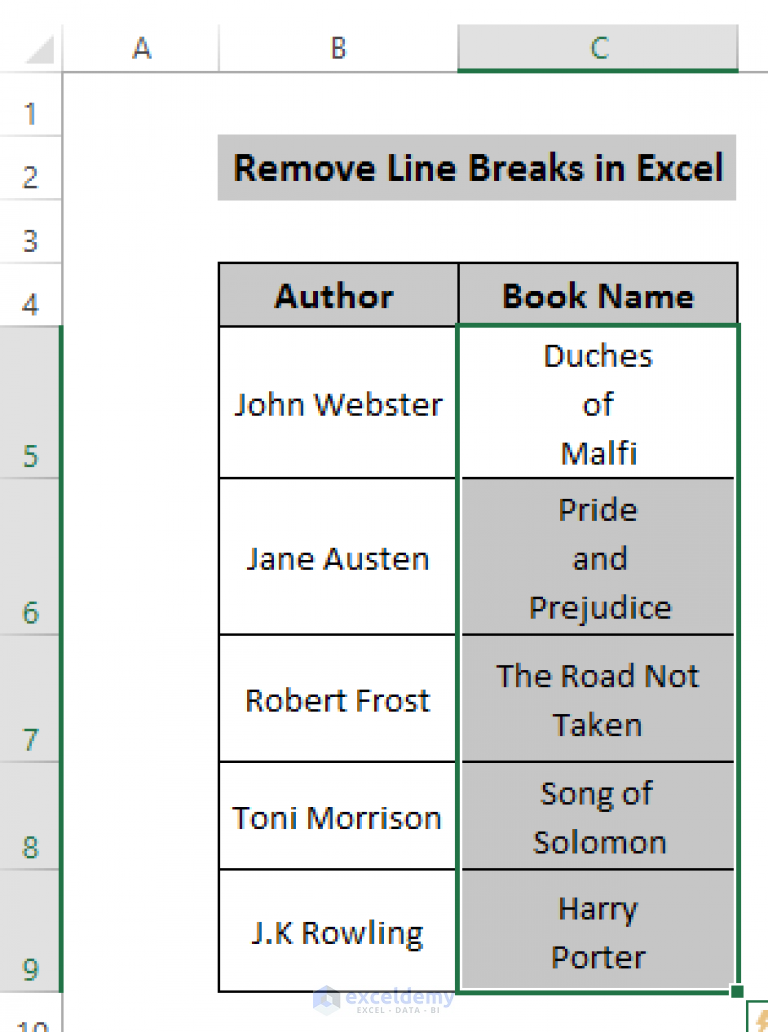 how-to-remove-line-breaks-in-excel-5-ways-exceldemy