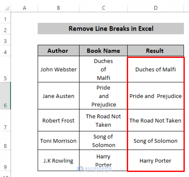 how-to-remove-line-breaks-in-excel-5-ways-exceldemy