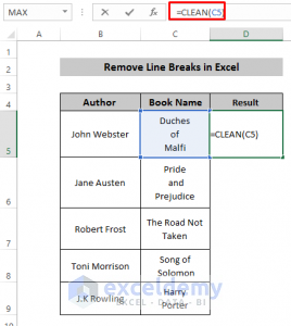 How To Remove Line Breaks In Excel (5 Ways) - ExcelDemy