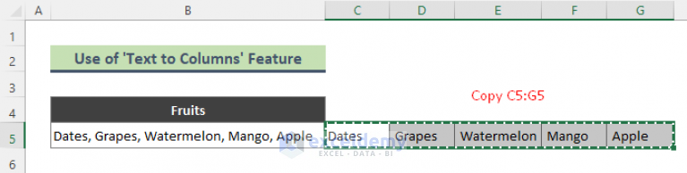 How To Split Comma Separated Values Into Rows Or Columns In Excel 1111