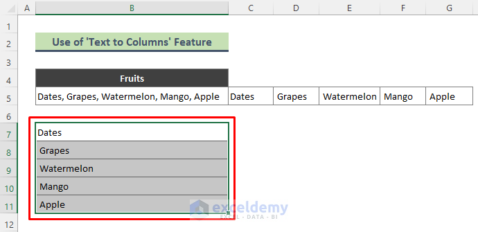 How To Split Comma Separated Values Into Rows Or Columns In Excel