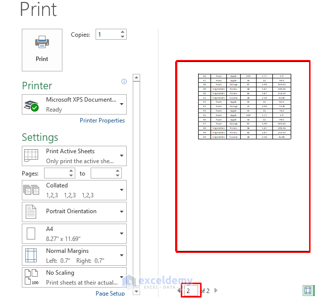 How To Remove Print Titles In Excel 3 Methods ExcelDemy