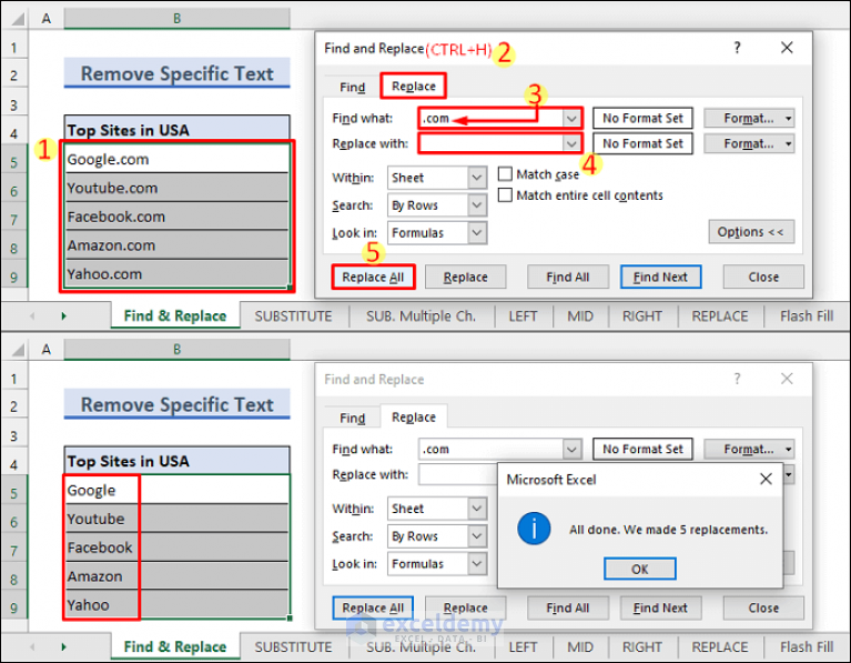 How To Find A Specific Word In Excel Column Using Formula