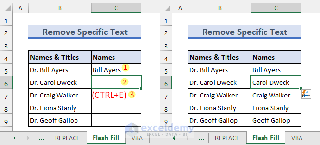 How To Remove Specific Text From A Column In Excel 8 Ways 1383