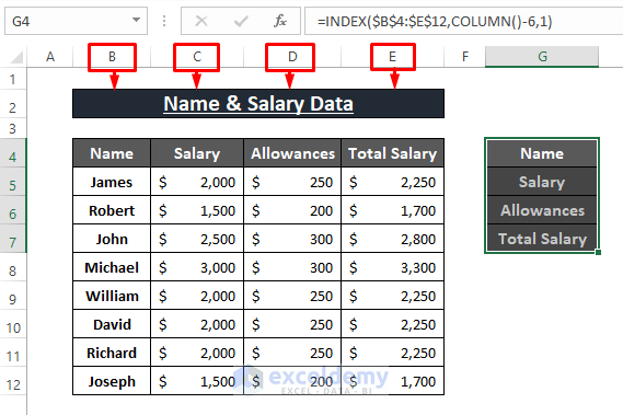 how-to-transpose-multiple-columns-to-rows-in-excel-exceldemy