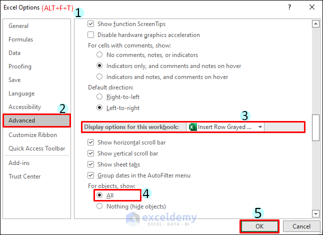 The Insert Row Option Is Grayed Out 9 Solutions ExcelDemy