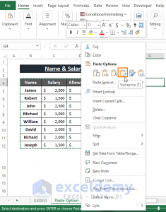 How to Transpose Multiple Columns to Rows in Excel - ExcelDemy