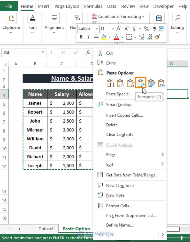 how-to-transpose-multiple-columns-to-rows-in-excel-exceldemy