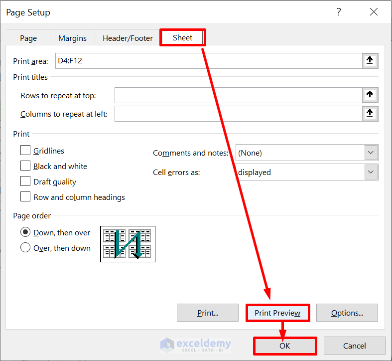 How To Print Selected Area In Excel On One Page 3 Methods 