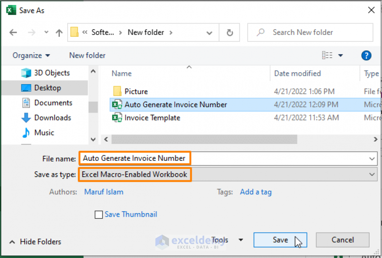 Auto Generate Invoice Number In Excel With Quick Steps ExcelDemy