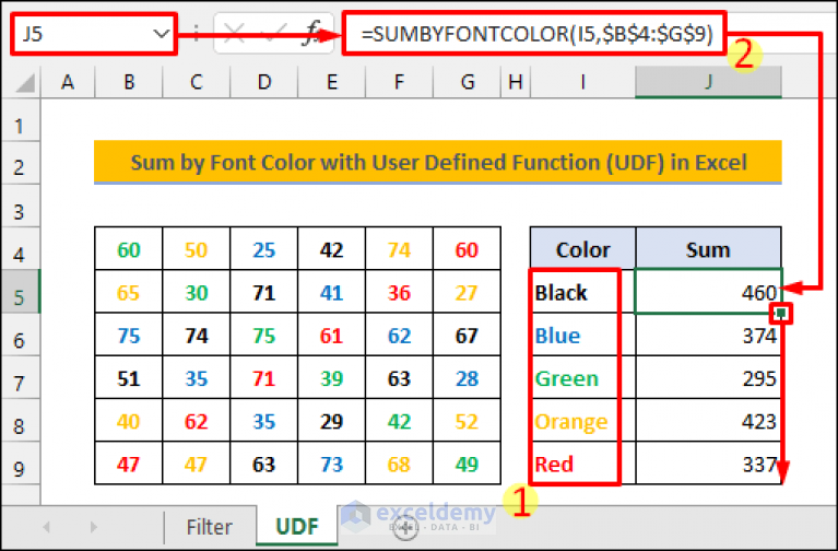 how-to-count-or-sum-cells-based-on-the-font-colors-in-excel