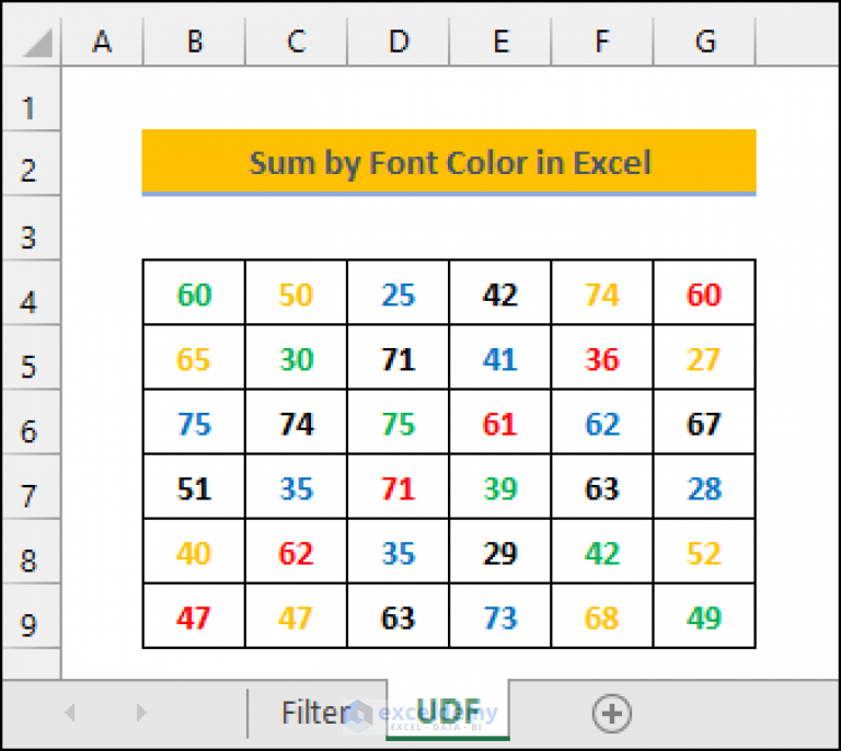 sum-by-font-color-in-excel-2-effective-ways-exceldemy