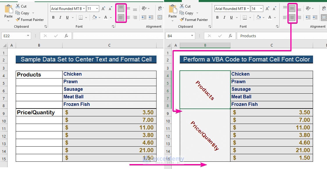 how-to-format-cell-and-center-text-with-excel-vba-5-ways-exceldemy