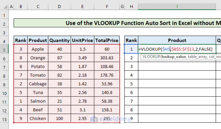 how-to-auto-sort-in-excel-without-macros-3-methods-exceldemy