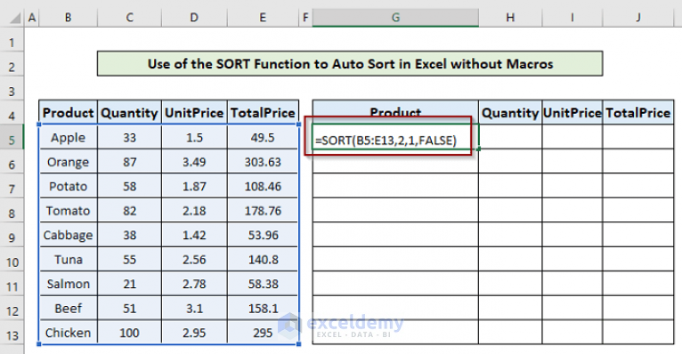 how-to-auto-sort-in-excel-when-adding-streamlasopa