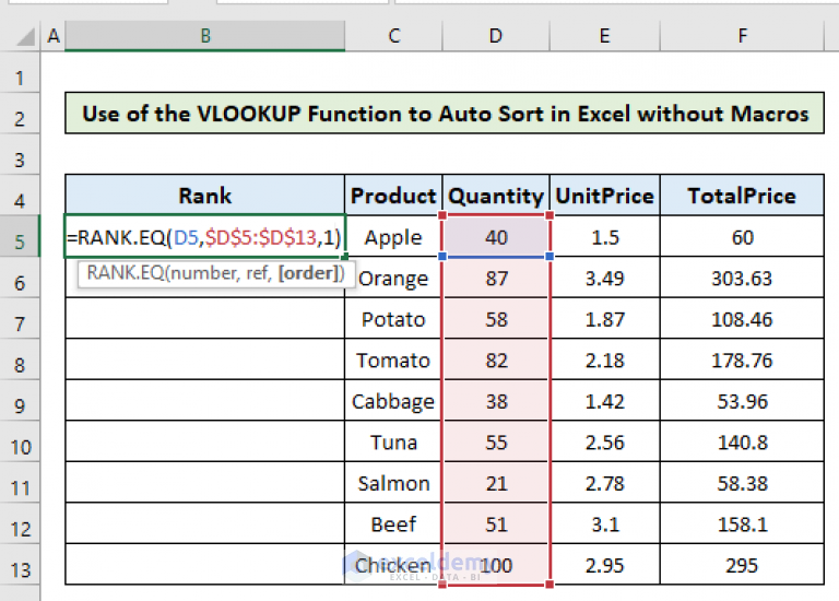 how-to-auto-sort-in-excel-without-macros-3-methods-exceldemy