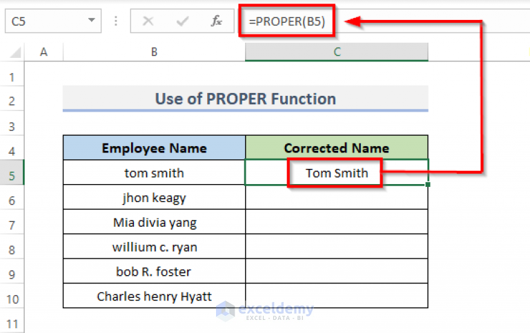 How To Extract First Letter Of Each Word In Excel