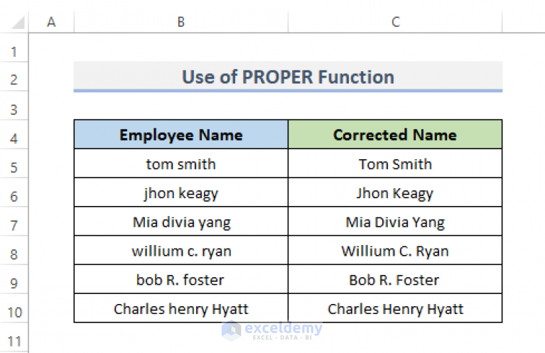 how-to-capitalize-first-letter-of-each-word-in-excel-4-ways-exceldemy